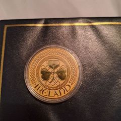 irish shamrock coin