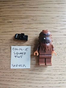 lego col14-15 square foot, collectible series 14