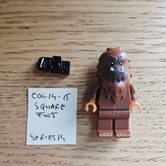 lego col14-15 square foot, collectible series 14