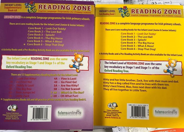 Look out Teddy & other reader