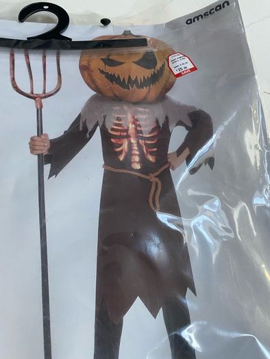 costume scary pumpkin