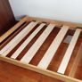 Pine single bed and mattress Image 6