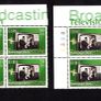 2001 Ireland Broadcasting in Ireland Commemorative Stamps Plate Blocks 1A1A1A1A & 1B1B1B1B Mint Never Hinged (MNH) Image 5