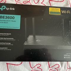 Tp Link BE3600 WiFi 7 Modem brand new. Sealed box.