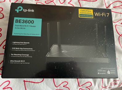 Tp Link BE3600 WiFi 7 Modem brand new. Sealed box.
