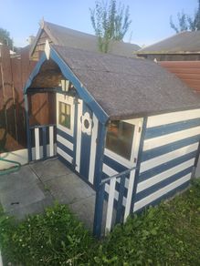 children's wooden garden house