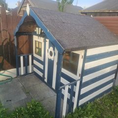 children's wooden garden house