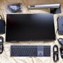 Dell Monitor, Thunderbolt Dock, Keyboard & Cables Image 2