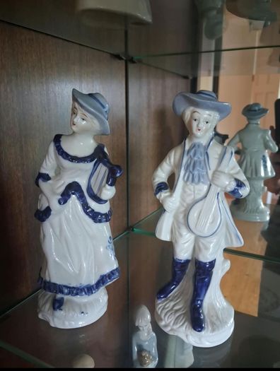 Ornaments ,Vintage Porcelain Figurine Collection