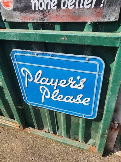 enamel signs