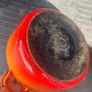 Le Creuset Volcanic Orange 24cm Cast Iron Round Casserole Dutch Oven Pot Image 9