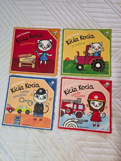 Zestaw ksiazeczek o Kici Koci | Kicia Kocia - ksiazki po polsku