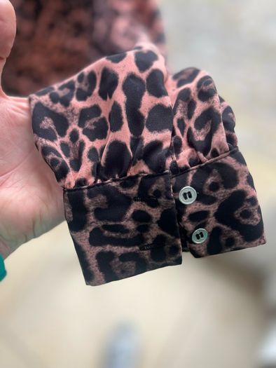 Leopard Print Blose