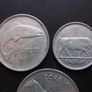 1940 Irish Republic. Set of 3 Silver Coins: Half Crown&Florin&Shilling. Nice Condition! Image 4