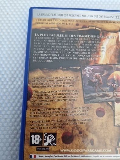 God of War PlayStation2 Ps2 Games Original
