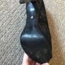 Faith black lace peep toe heels size 6 Image 4