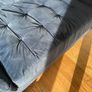 blue velvet sofa Image 4