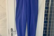 Blue joggers. Size S
