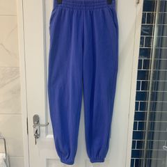 Blue joggers. Size S