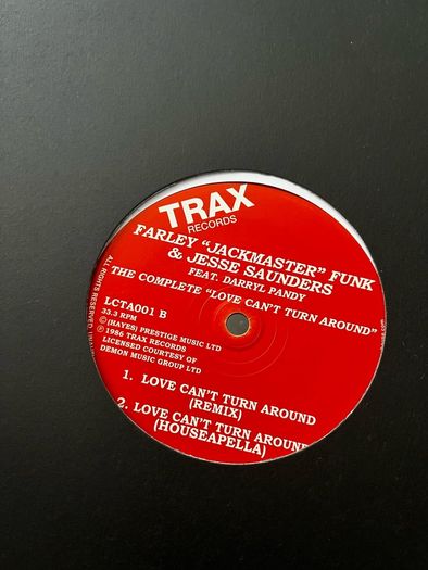 Farley jackmaster funk The complete love cant turn around 12" vinyl