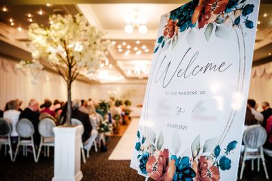 Wedding signs custom made