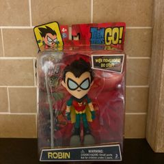 Teen Titans Go! Robin Action Figure [Bo Staff, Loose]