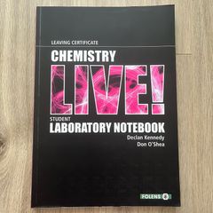 Chemistry Live! - Student Laboratory Notebook