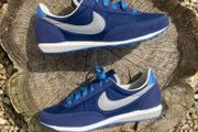 Premium Vintage Blue Suede Nike