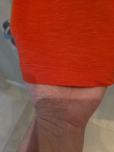 Tangerine cotton dress uk10