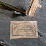 Antique landscape picture in gilt frame. Image 8