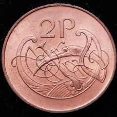 Ireland - 1971 - 2 Pence - KM.21 - AU - [665]