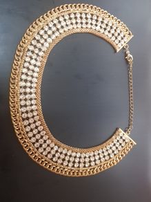 Vintage Golden and Diamond Necklace