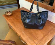 Beautiful leather handbag