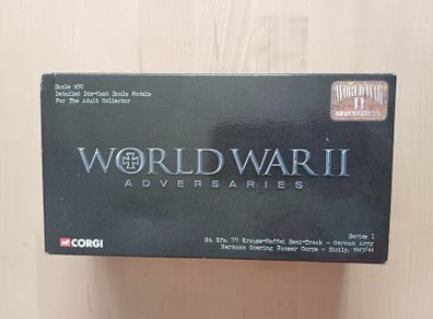 Corgi World War 2 German Half Track Panzer Corps Sicily Diecast Model