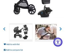 Nordi baby buggy travel set