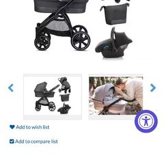 Nordi baby buggy travel set