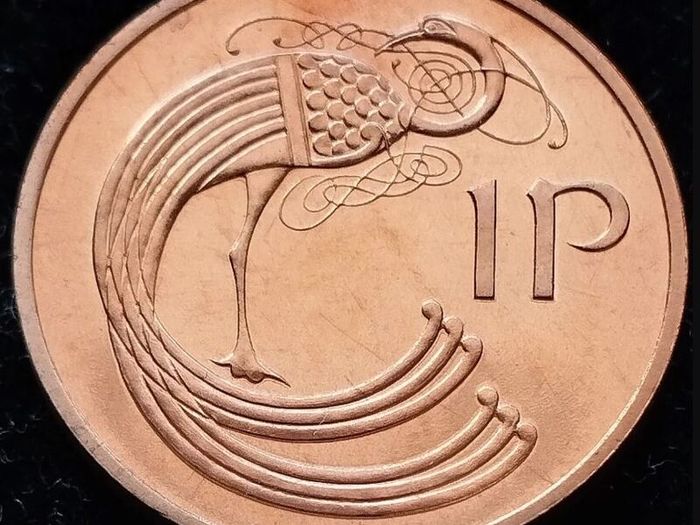 [#2336] - Ireland 1971 | SPECIMEN | Irish 1p | Irish Penny | KM.20