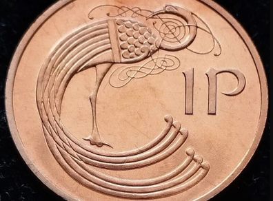 [#2336] - Ireland 1971 | SPECIMEN | Irish 1p | Irish Penny | KM.20