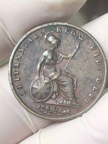 Great Britain 1/2 Penny 1854