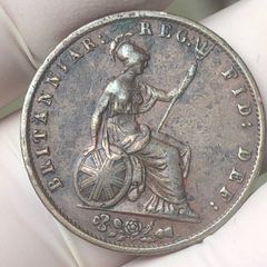 Great Britain 1/2 Penny 1854