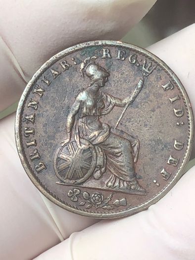 Great Britain 1/2 Penny 1854