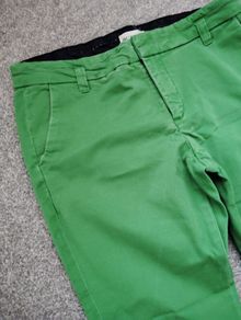 women's green jeans.size 12/14