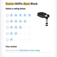 doona isfo fix base