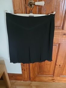 Ladies Black Karen Millen Skirt Size 12