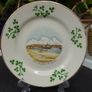 Vintage Souvenir Plate Arklow Pottery Republic of Ireland, Dun Laoghaire (Set) Image 3