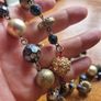 Long Vintage Jingling Necklace Image 5