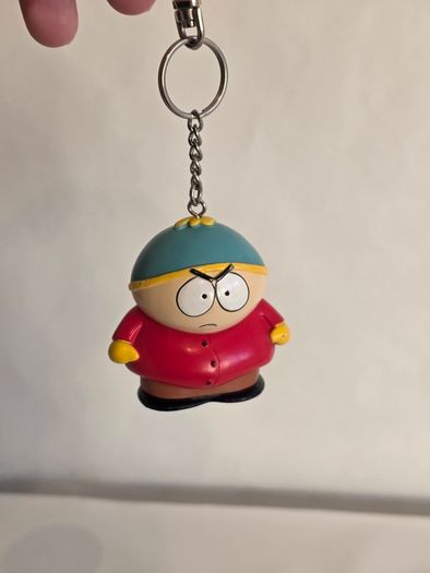Vintage 1998 Eric Cartman South Park Keychain Keyring