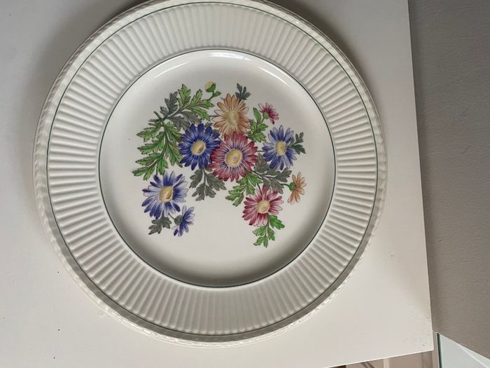 Wedgwood Garden club Edme plate circa 1930s  in excellent condition