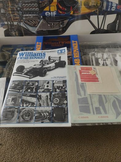 Tamiya 1/12 Williams FW14B Renault, Nigel Mansell 1992. 12029