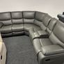 Rita Manual/Electric Leather Recliner Sofa Image 8